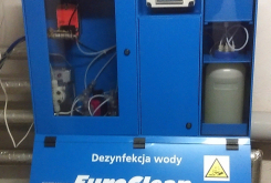 Dezynfekcja instalacji dwutlenkiem chloru