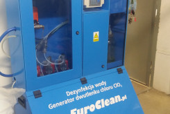 Dezynfekcja instalacji dwutlenkiem chloru