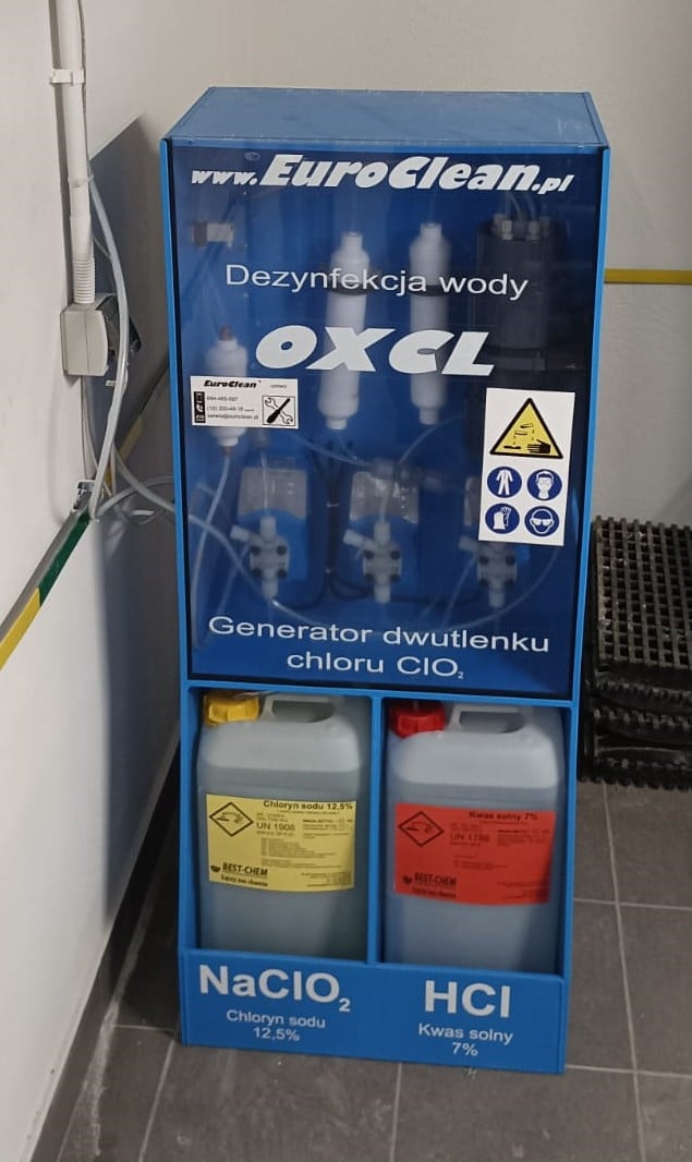 Generator dwutlenku chloru