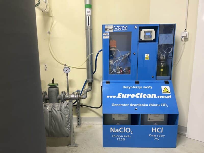 Generator dwutlenku chloru