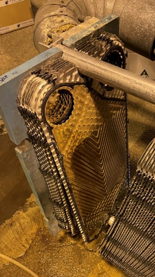 Korozja płytowego wymiennika ciepła