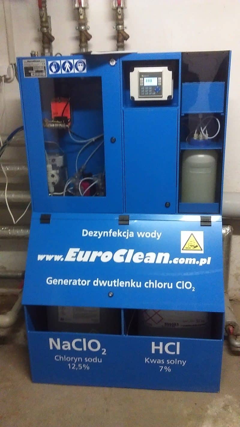 Nowy generator dwutlenku chloru EuroClean OXCL blue